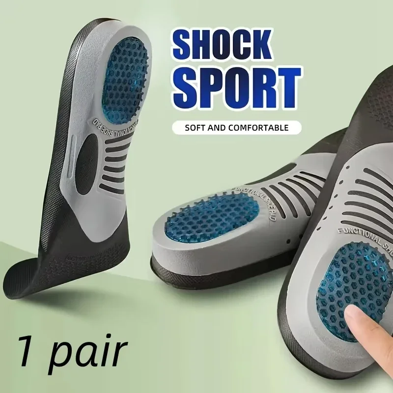 1Pair Premium Gel 3D Arch Support For Women/Men Flat Foot Health Sole Pad Orthopedic Plantar fasciitis Unisex Foot pain Insoles