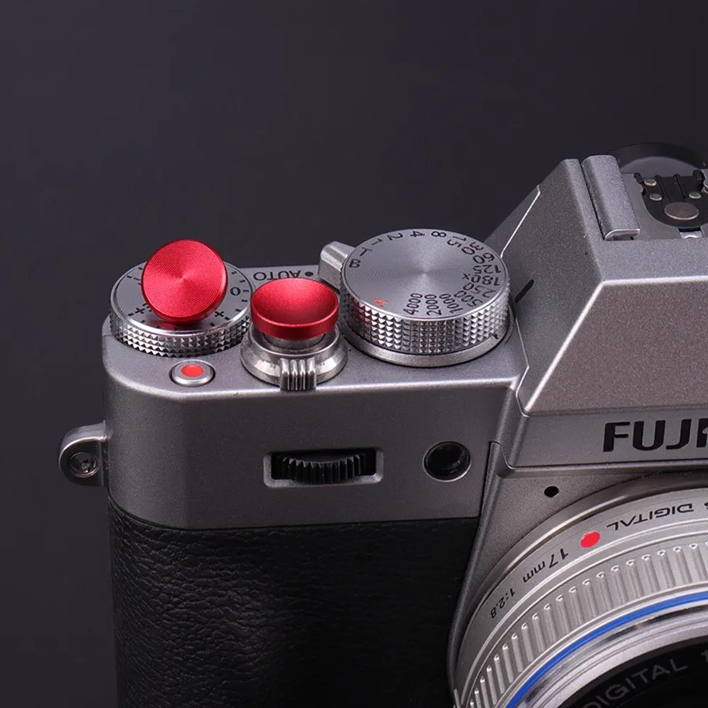 Metal Shutter Release Button Trigger Protector Cover For Fuji Fujifilm X100S X100 X100T X10 X20 XE1 Leica Canon Nikon SLR Camera