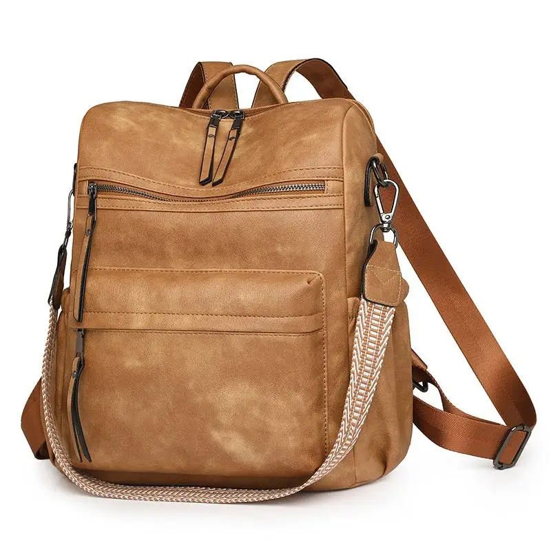 Grande Capaci Retro Ladies Bapa Borsa a tracolla doppia Borsa da donna Borsa multifunzionale con copertura Bapa Cross-Border Zhenli