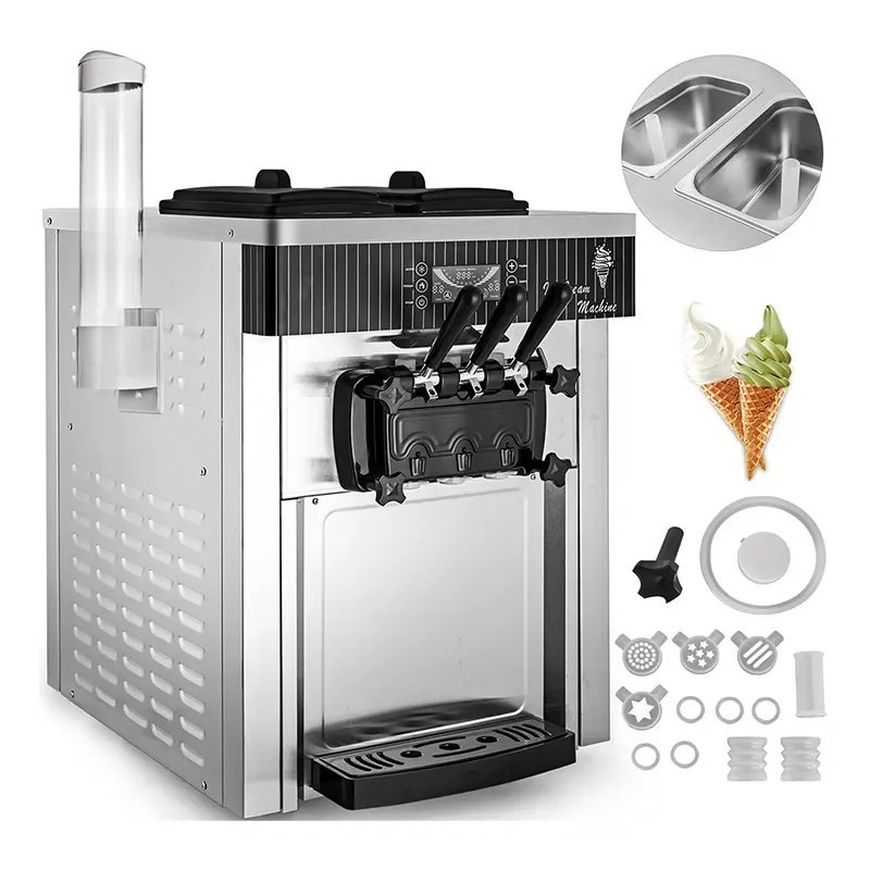 

Superior Quality Countertop Soft Ice Cream Machine Ice Cream Vending Machine Fully Automatic