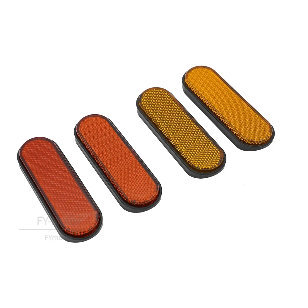 Motorcycle Front Fork Leg Reflector Cover  Reflector Warning Stickers Plastic Fit For Victory Judge Hammer-S Hard-Ball Cap