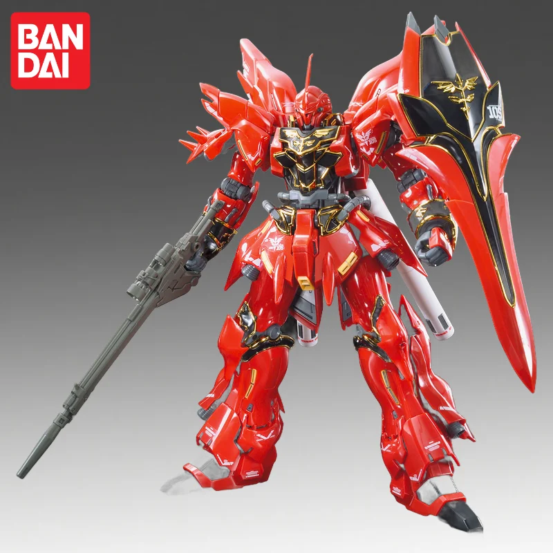 

В наличии: Оригинальная фигурка Bandai RG 1/144 RG-Gundam Sinanju, новая, в коробке, модель аниме-персонажа, игрушка, коллекционная модель.