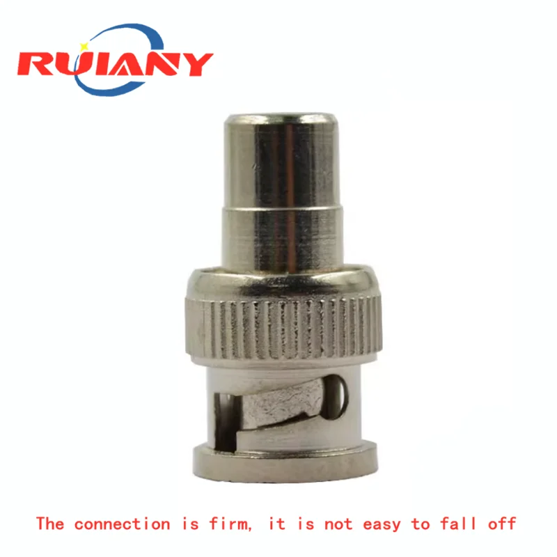 BNC para AV Monitoramento Áudio e Vídeo Rotor, Pure Copper Core, RCA Turning Lotus Mãe Cabeça, Q9