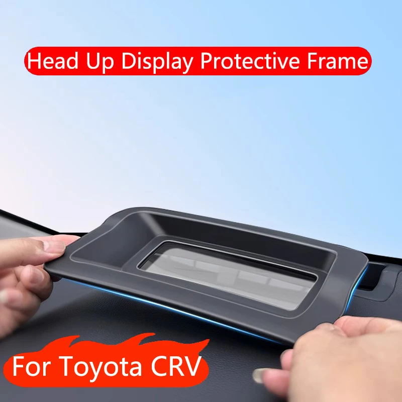 

Head Up Display Protective Frame For Honda CR-V CRV E:NP2 2023 2024 Car HUD Display Protective Cover Frame Accessories