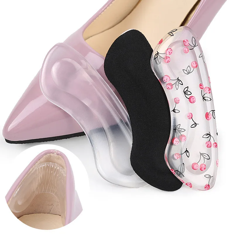 Silicone Gel Heel Pads for High Heels Shoes Inserts Heel Liner Cushion Protector Sticker Insoles for Shoes Foot Pain Relief Pad