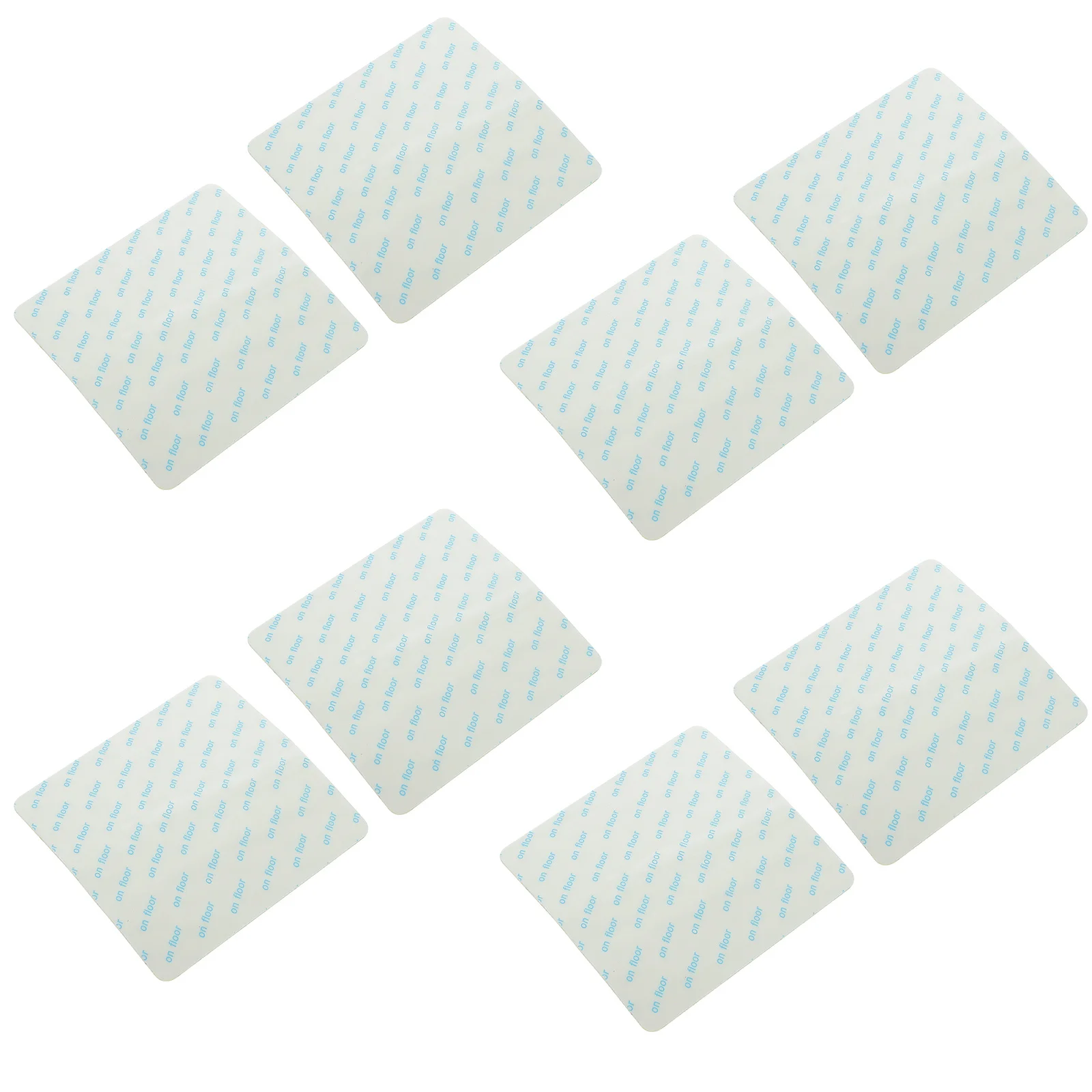 8pcs Anti-Slip Tape Double Sided For Hardwood Floors Carpet Corner Taps Non-Residue Fixing Indoor Outdoor Use