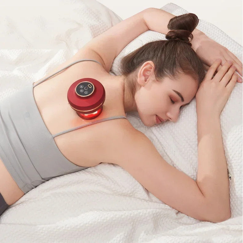 

Vacuum Suction Cupping Massager Scraping and Infrared Vaccume Cups Body Therapy Cupper