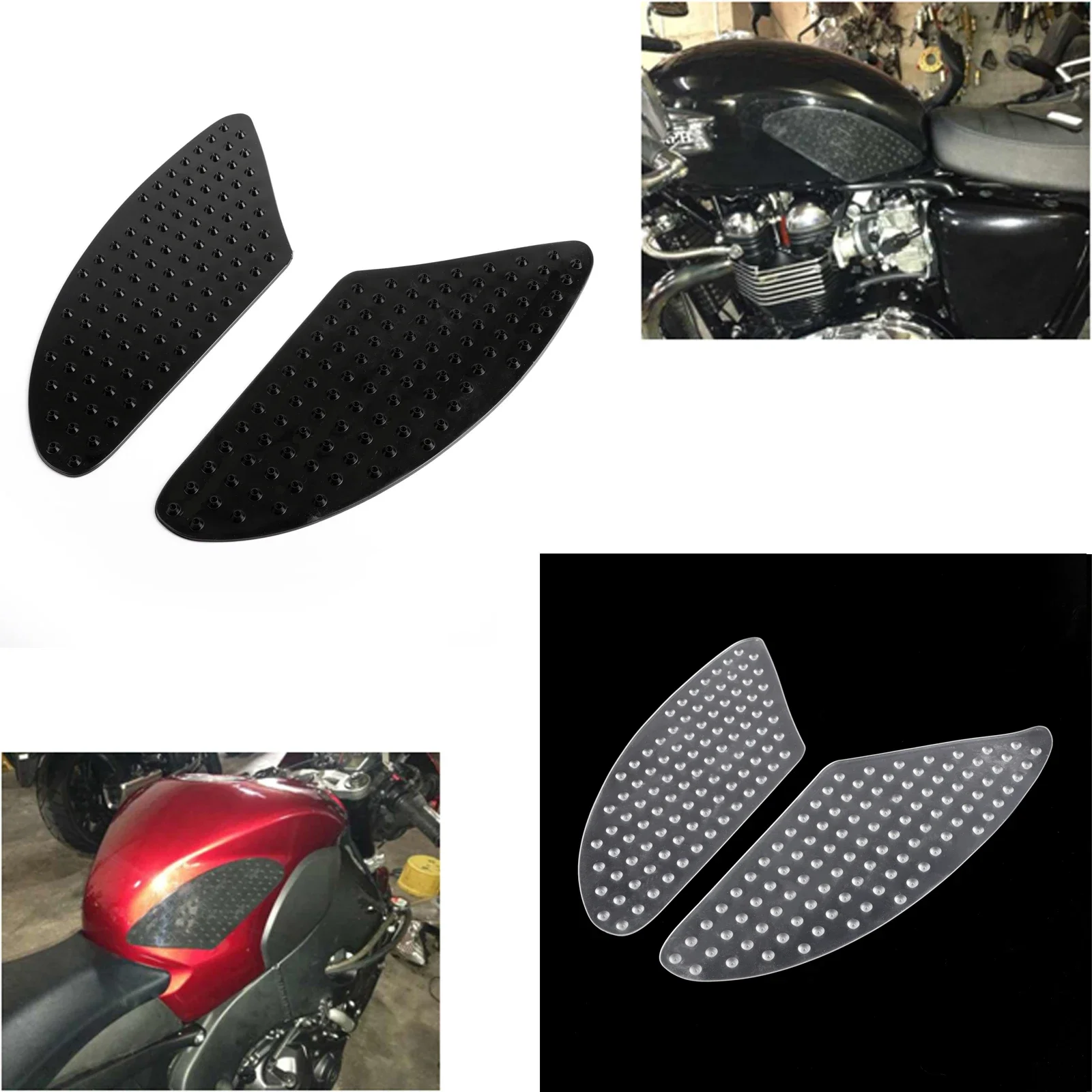 

Motorcycle Traction Tank Side Pad Gas Knee Grip Protector Decal For Yamaha R1 R6 Honda CBR600RR CBR1000RR Kawasaki ZX6R ZX636R