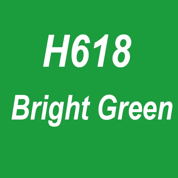 H618 Bright Green
