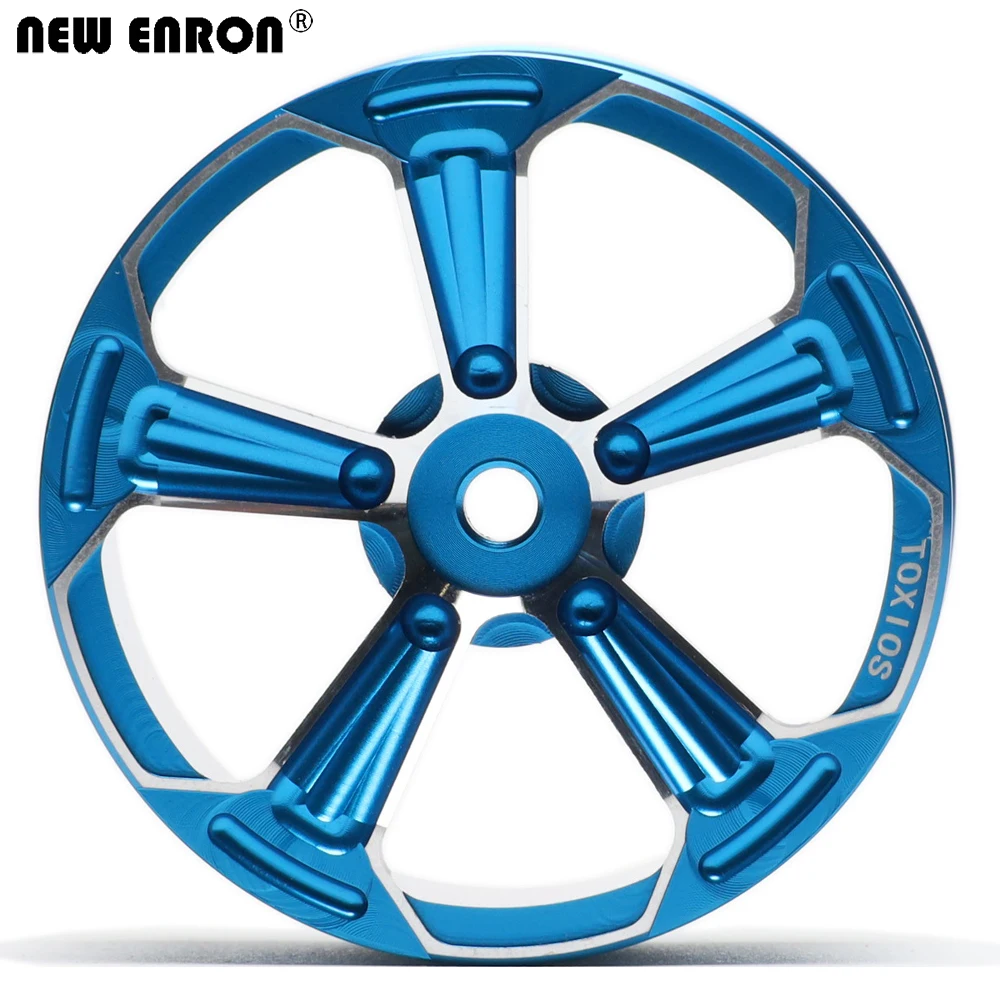 NEW ENRON Aluminum Alloy 5 Spoke Wheels Hub Rims  4PcsFor RC Car 1/10 On-Road Drift Sakura Traxxas Tamiya HPI HSP Kyosho RedCat