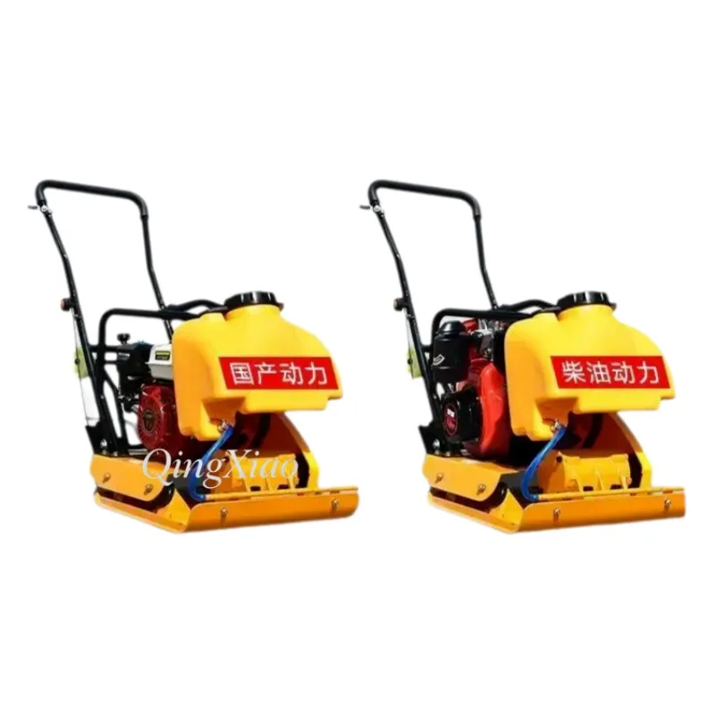 Concrete Vibrating Plate Plate Compactor Manual Tamping Machine Diesel Engine Tamper Electric Panel Tamper Asphalt Road