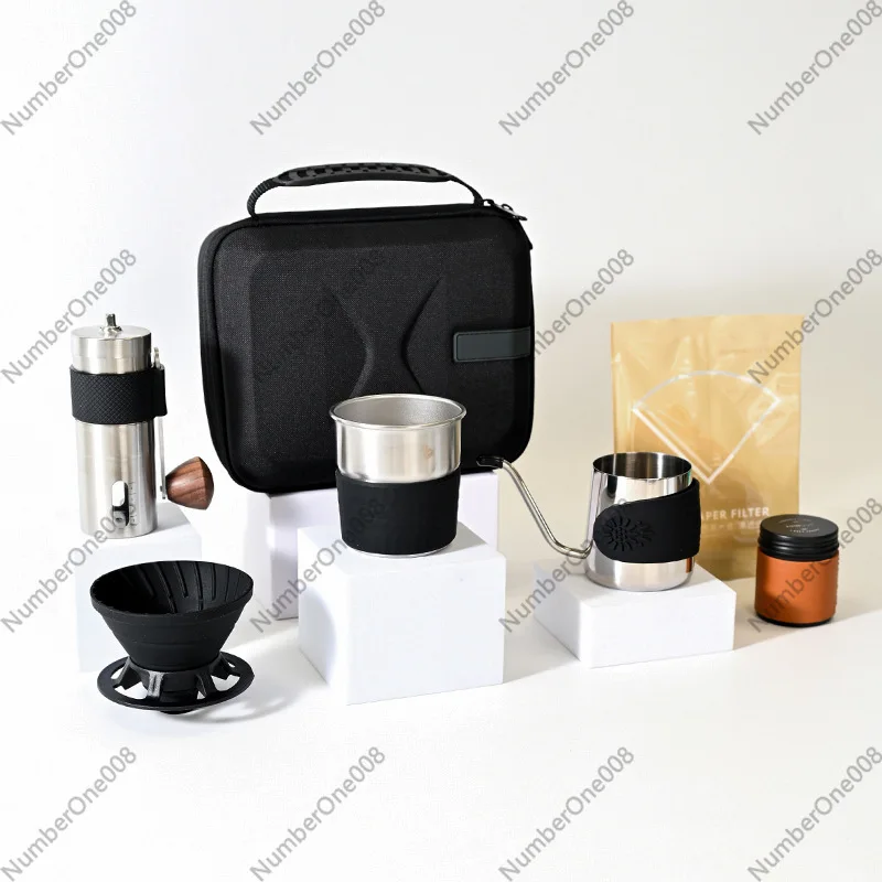 Portable Coffee Machine 510 Barista Accessories Complete Tools Kit F64E Coffee Drip Set Barista Accessories Coffee Grinder