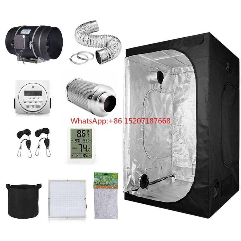 

Wholesale 1680D indoor Planting tents hydroponics grow tents Planting tents with led grow light