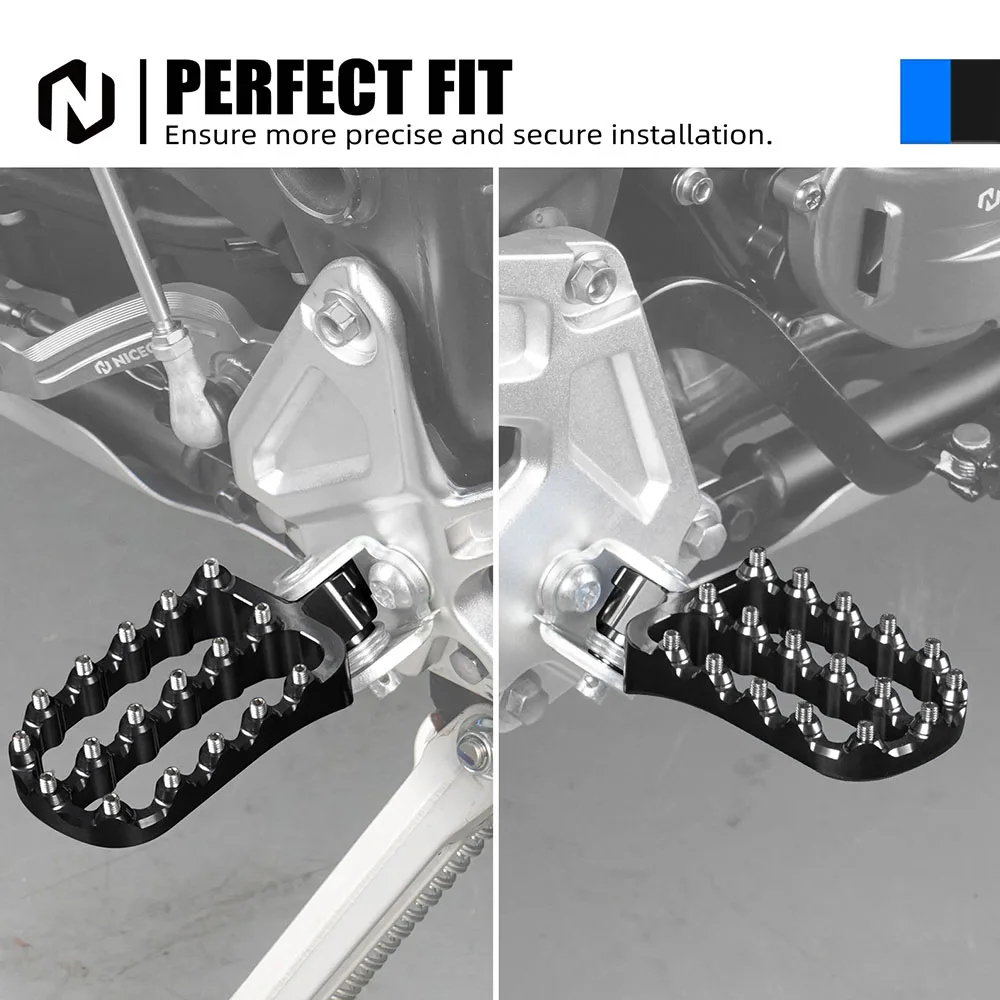 

NICECNC For Yamaha Tenere 700 2019-2024 Footrest Footpegs Foot rest Foot peg For Yamaha Tenere 700 Accessories XTZ07 XTZ700