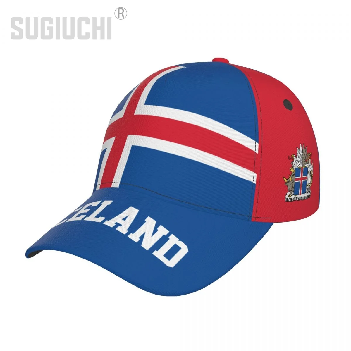 

Unisex Iceland Flag Icelander Adult Baseball Cap Patriotic Hat for Baseball Soccer Fans Men Women