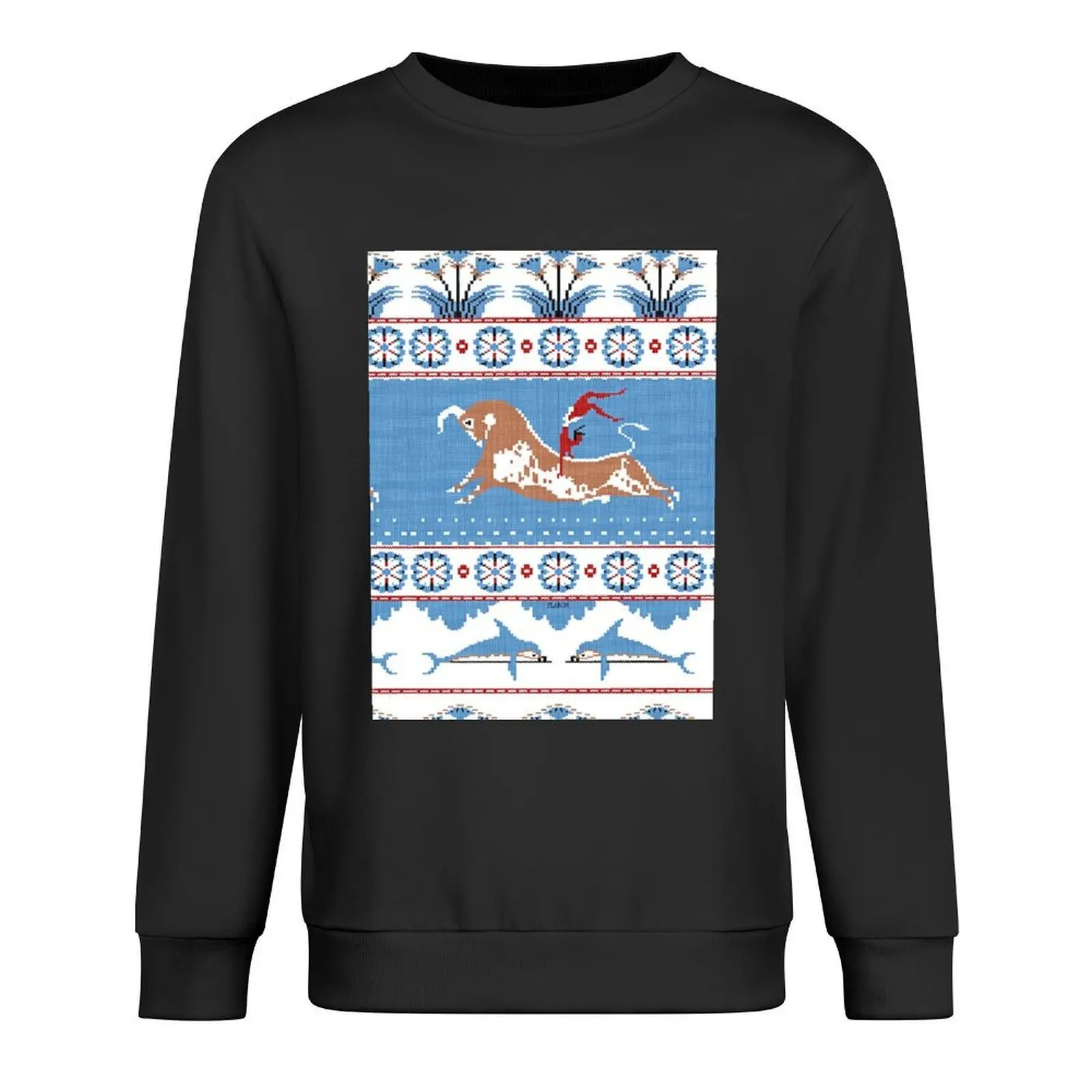 

Ancient Knits - Minoan Pullover korean clothes male clothes autumn fashion men autumn sweatshirt