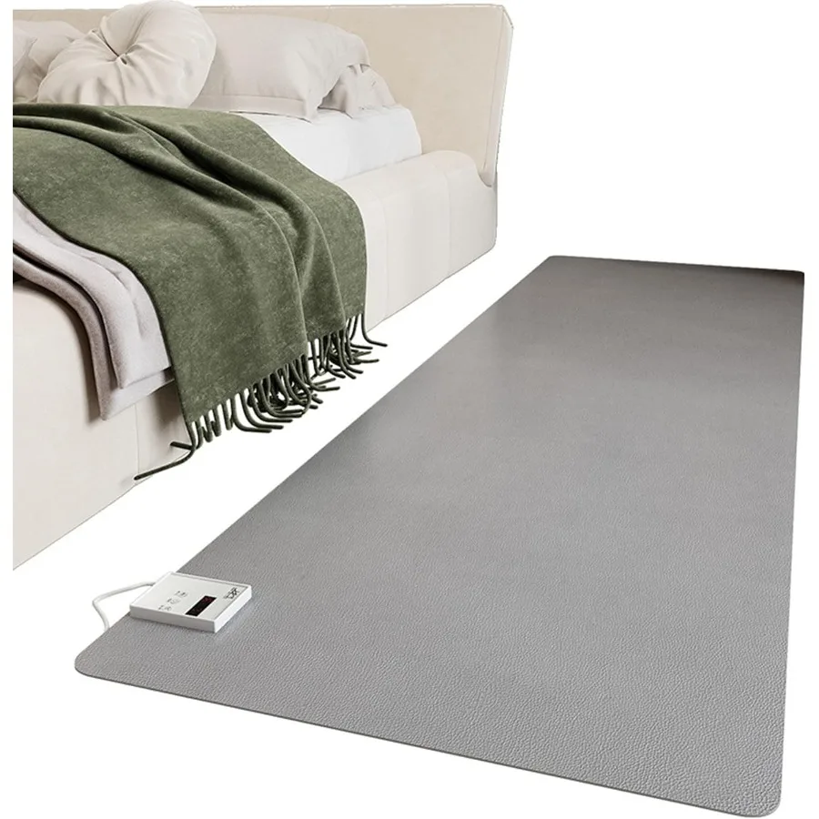 

Ковер с подогревом для офиса и домашнего использования — электрический инфракрасный напольный обогреватель с 60 регулируемыми уровнями температуры, водонепроницаемый дизайн