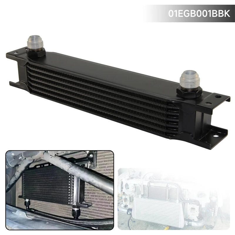 Oil Cooler 7 Row AN10 Racing Aluminum 248MM 7/8