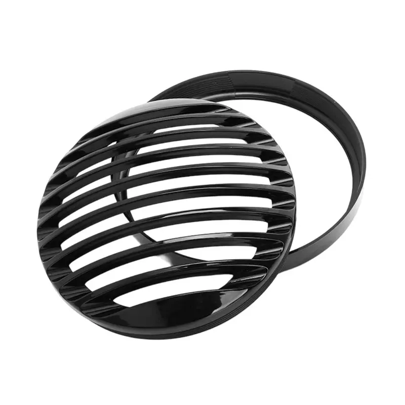 

Black Grille Frame Motorcycle Front Headlight Grill Cover Headlamp Lamp Light Protector For XL883 1200 X48