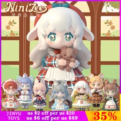 Original Ninizee Love Island Series Blind Box Doll Cute Action Figure Figurine Desktop Decoration Collectible Children's Toys