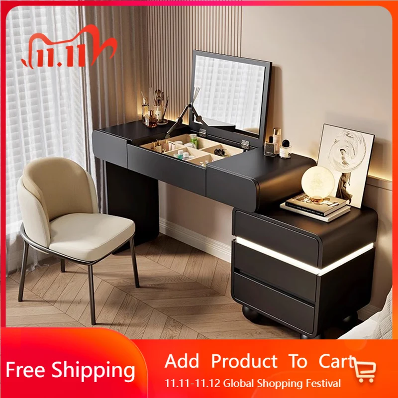 

Винтажный модный туалетный столик, современный скандинавский итальянский уникальный столик для макияжа, минималистичный, элегантный, эстетический, Vestidores, мебель для отеля