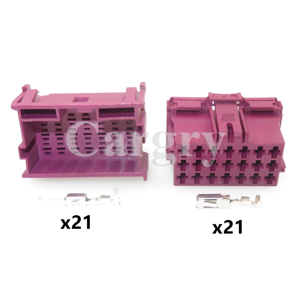 

1 Set 21P 4-967630-1 5-968975-1 2.AC Assembly Automobile Wire Connector Car Plastic Housing Unsealed Socket Auto Parts