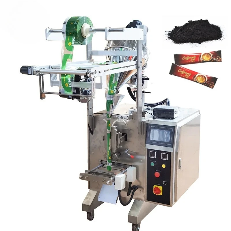 Automatic Auger Filling Bagging Instant Drink Cocoa Coffee Stick Packaging Machine Packing Powder Packing Machine