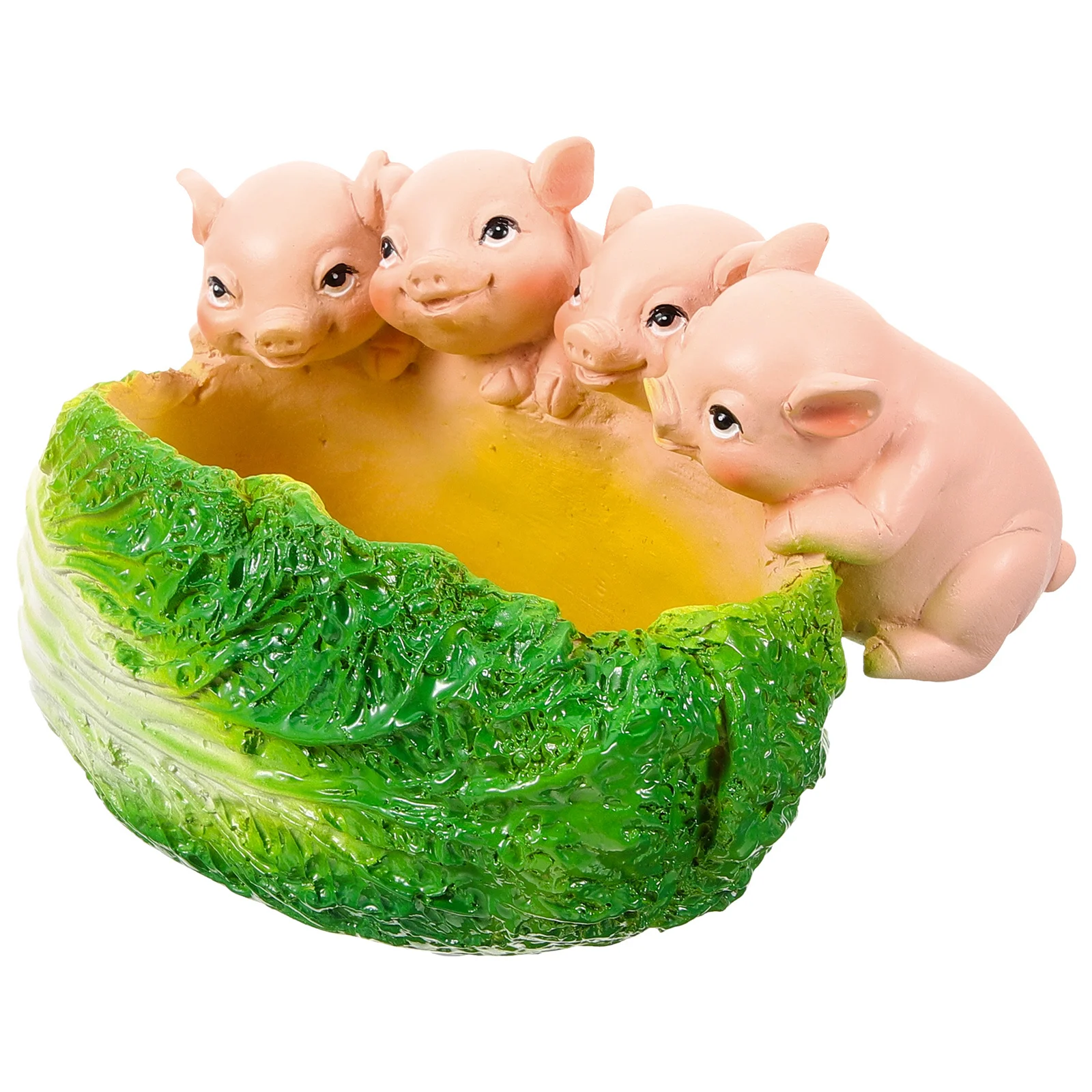 

Смола, маленькая миска для рыбы, китайская капуста, свинья, кашпо без отверстия, сочный горшок, держатель для домашних растений, настольный цветочный горшок, декор для балкона