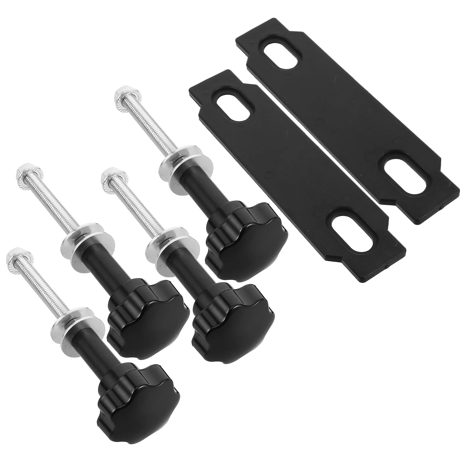 

1 Set Luggage Rack Mounting Kit Adjustable Aluminum Brackets For Off Road Recovery Equipment Storage Vehicle Roof Cargo Carrier