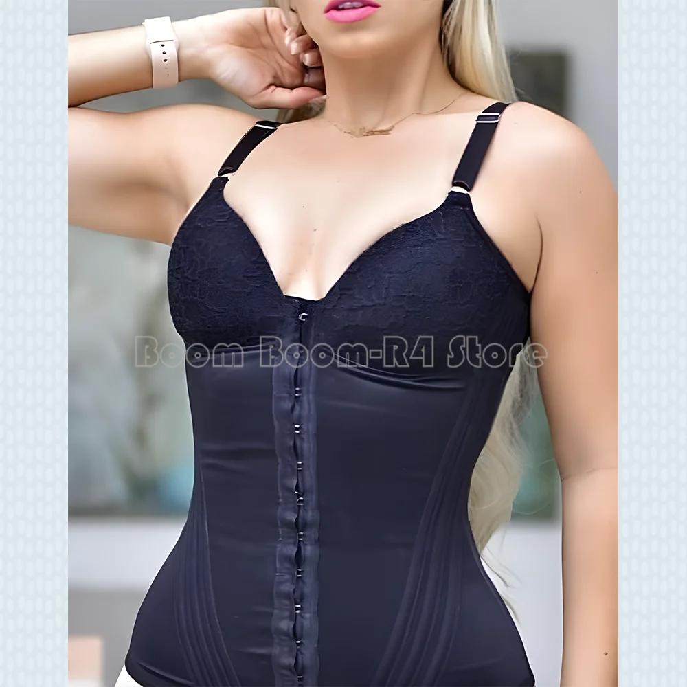

Women's Breathable Waist Trainer Plus Size Shapewear Tummy Control Vest Top Flat Belly Girdle Tight Waist Shaping Garment