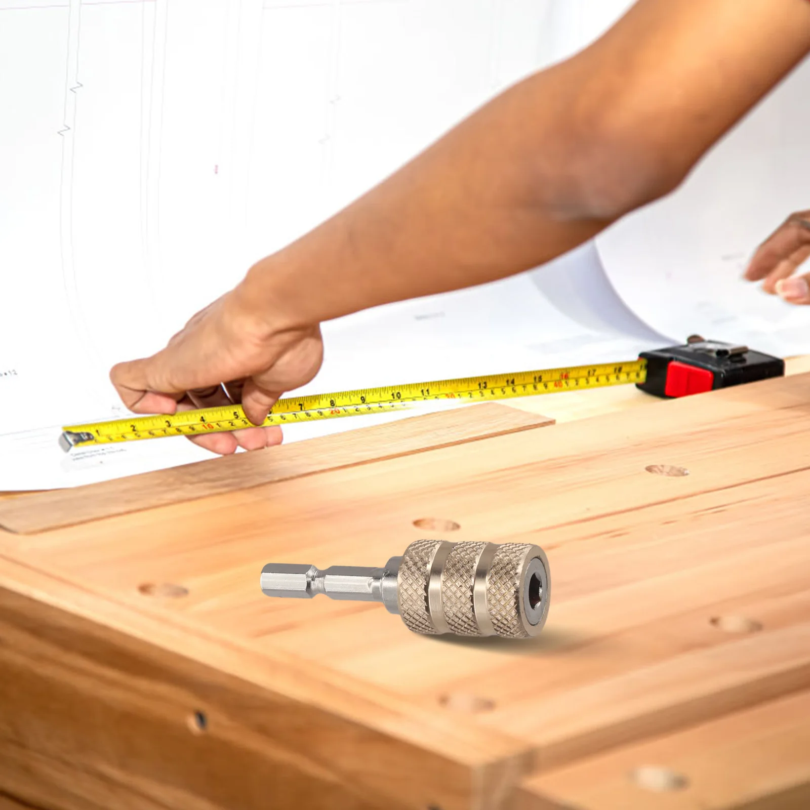 

Удлинитель электрического сверла с шестигранным хвостовиком 6, 35 мм и самоблокирующимся магнитным быстросменным разъемом для улучшения настройки инструментов