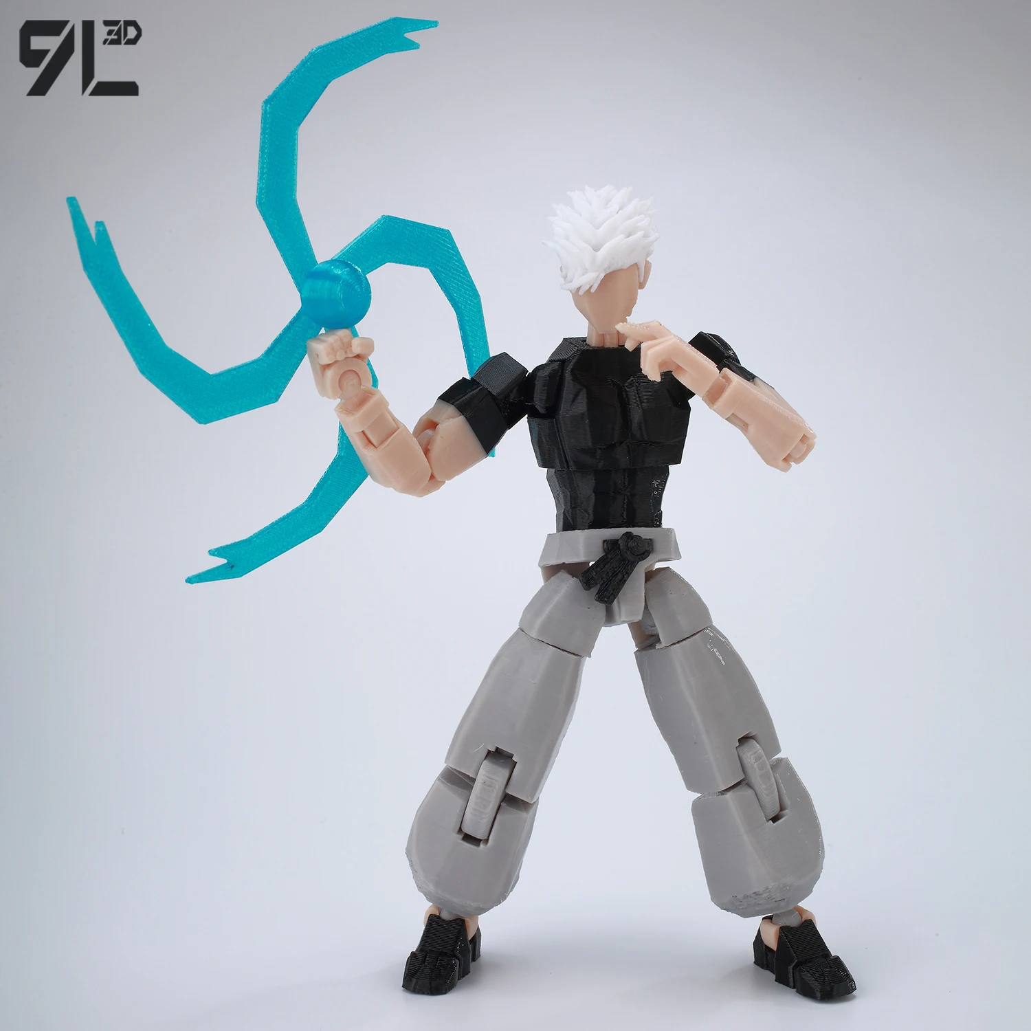 9L3D Titan13 Shapeshift Cursed Figure - DIY Assembly Multi Jointed Toy voor ouder-kinderspellen ​   T13 Cursed Energy-figuurspeelgoed