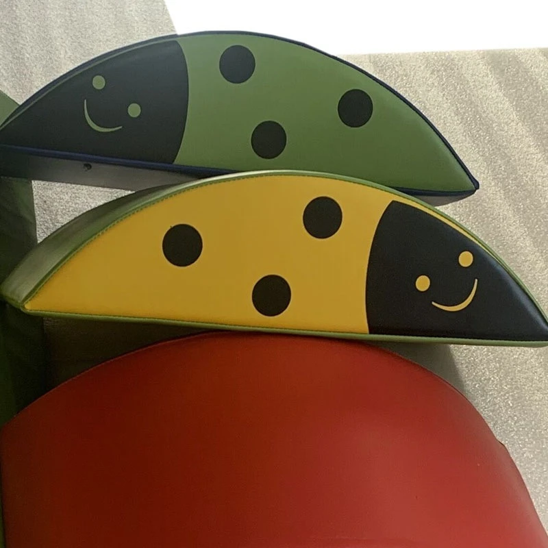 Insect Party Software Combination Equipment Early Education Balance Sports Soft Bag Toys Caterpillar Ladybug Swing Board