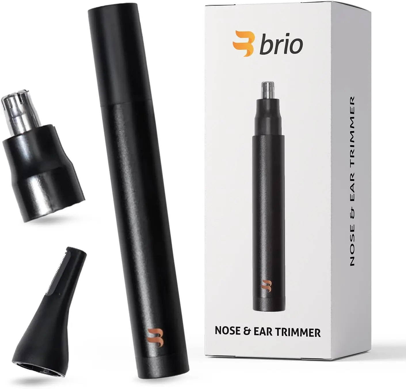

Триммер для волос в носу для мужчин и женщин с функцией ухода за бровями и ушами, элегантный дизайн, роторное лезвие с двумя режущими кромками для комфорта