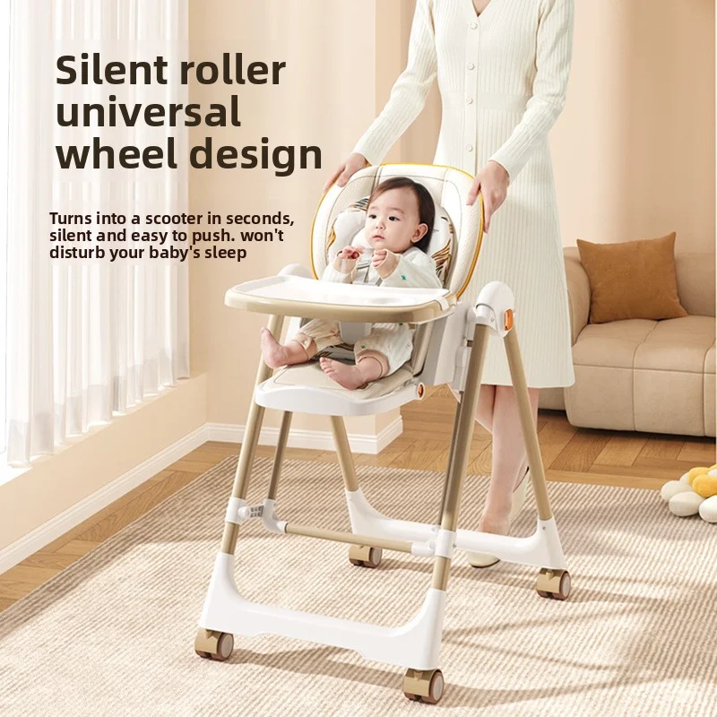 Multifunctional Baby Electric Rocker Smart High Chair for Home Feeding