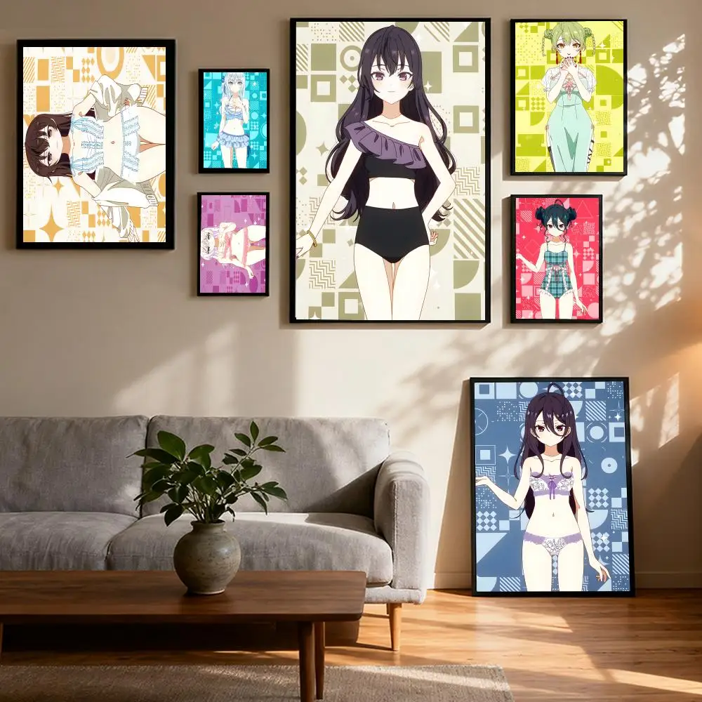 

Alya Sometimes Hides Her Poster Prints Oil Painting Mural Painting Living Room Home Decoration Party Evening Party Cover