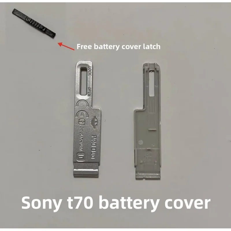 

Camera Repair Partsfor SonyT70Battery Cover Accessories RetroccdSentimental Camera with Card Clip