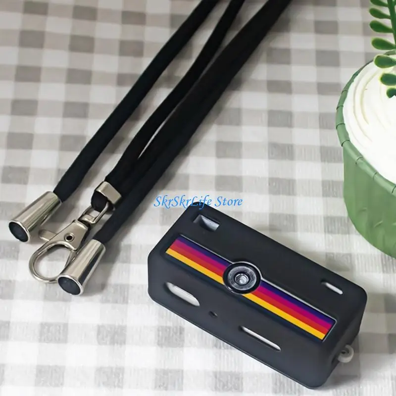 E65E Shockproof Cover For Charmera Keychain Digital Camera Protective Case Shell Holder Securely Fit Prevents Scratches