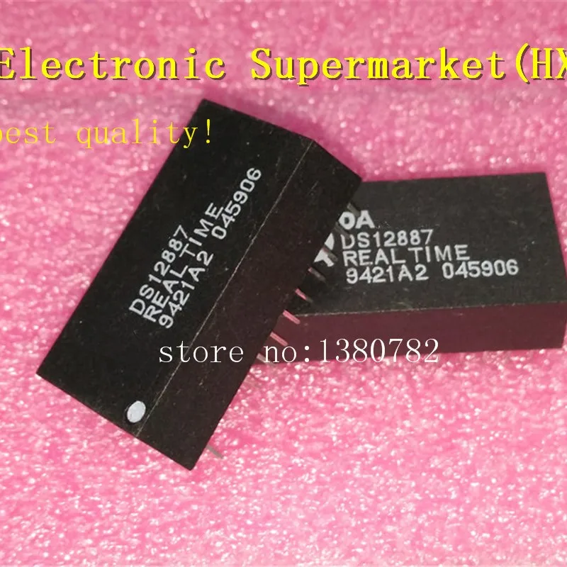 

Free Shipping 5ppcs-20pcs/lots DS12887 DIP-19 New IC In stock!