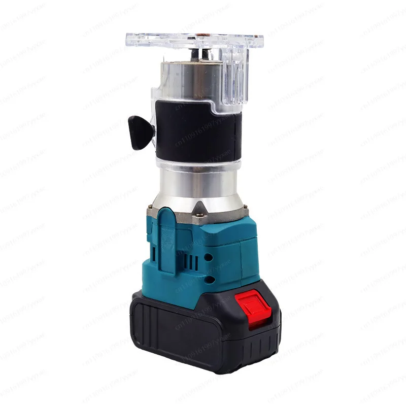 Brushless lithium battery trimming machine, rechargeable woodworking slotting machine