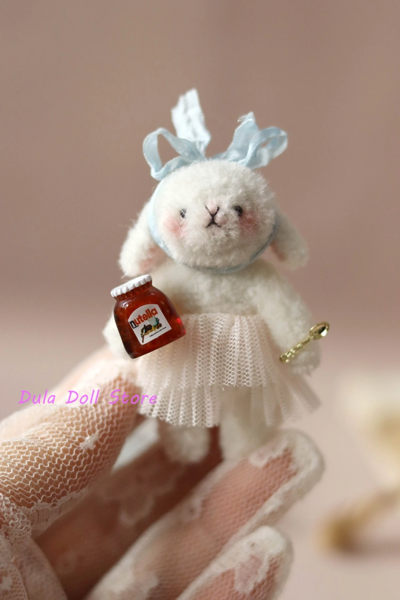 

Dula Doll Clothes animals holding doll Wool Twisting Jam Lamb for Blythe Qbaby ob24 ob22 ob11 Doll Accessories