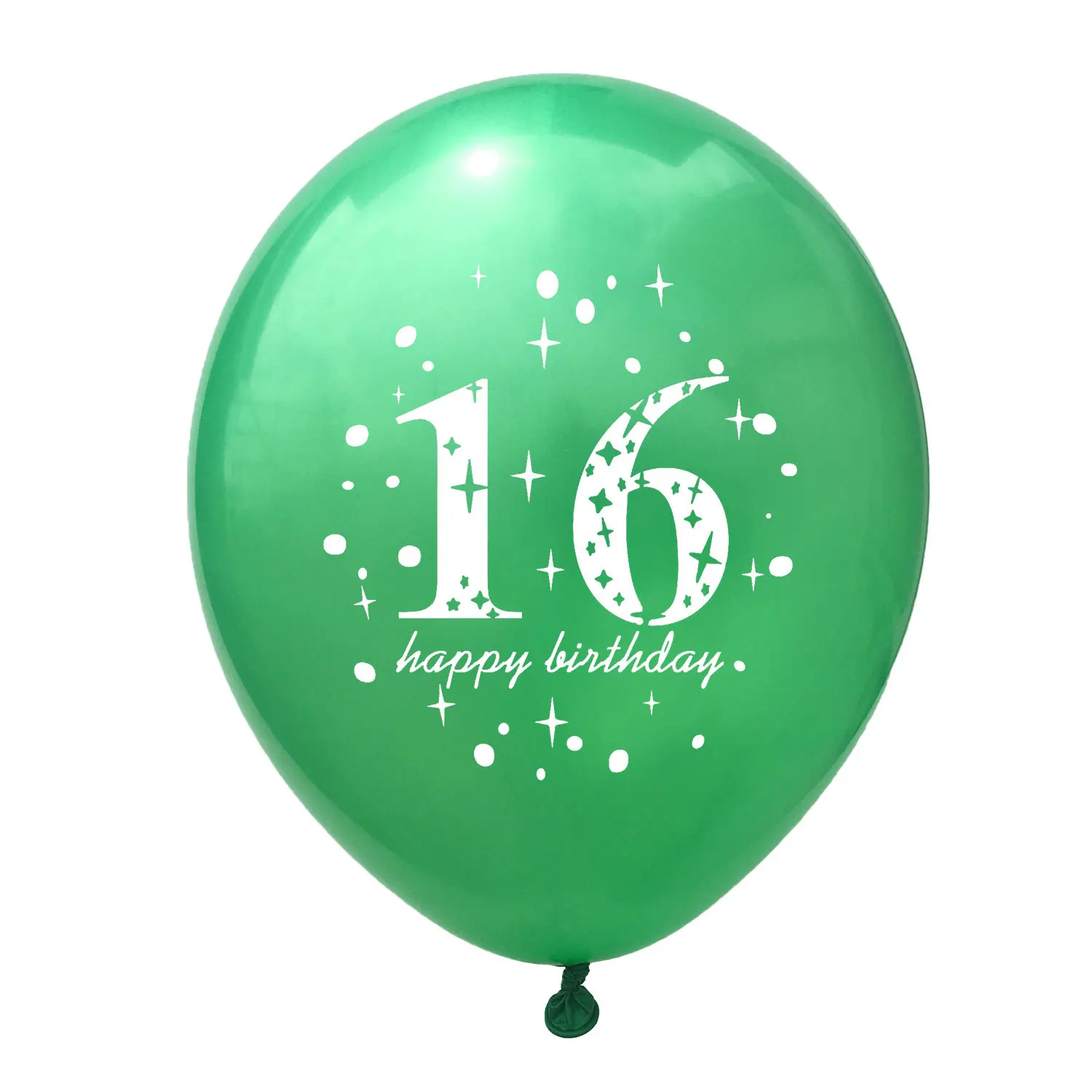 16 Year Old Latex Balloon 12 Inch 2.8g Birthday Balloon Happy Birthday Party Decoration Outdoor Party Atmosphere Building