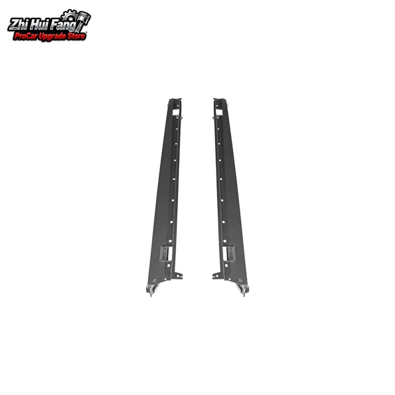

Suitable for 17-23 Panamera 971SD Dry Carbon Replacement Carbon Fiber Long Axle Side Skirts