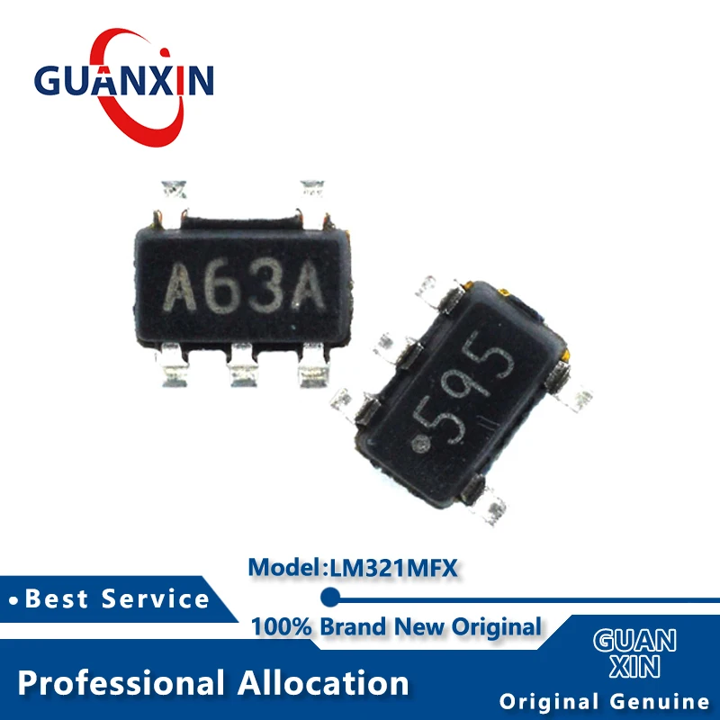 

100% New LM321MFX LM321MF SOT23-5 Marking A63A LM321
