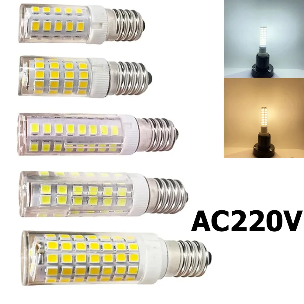 Mini E14 Corn Light Bulb 7W 9W 12W 15W 18W Super Bright LED Lamp Replace Halogen Lamps for Home Bedroom Chandelier Decoration