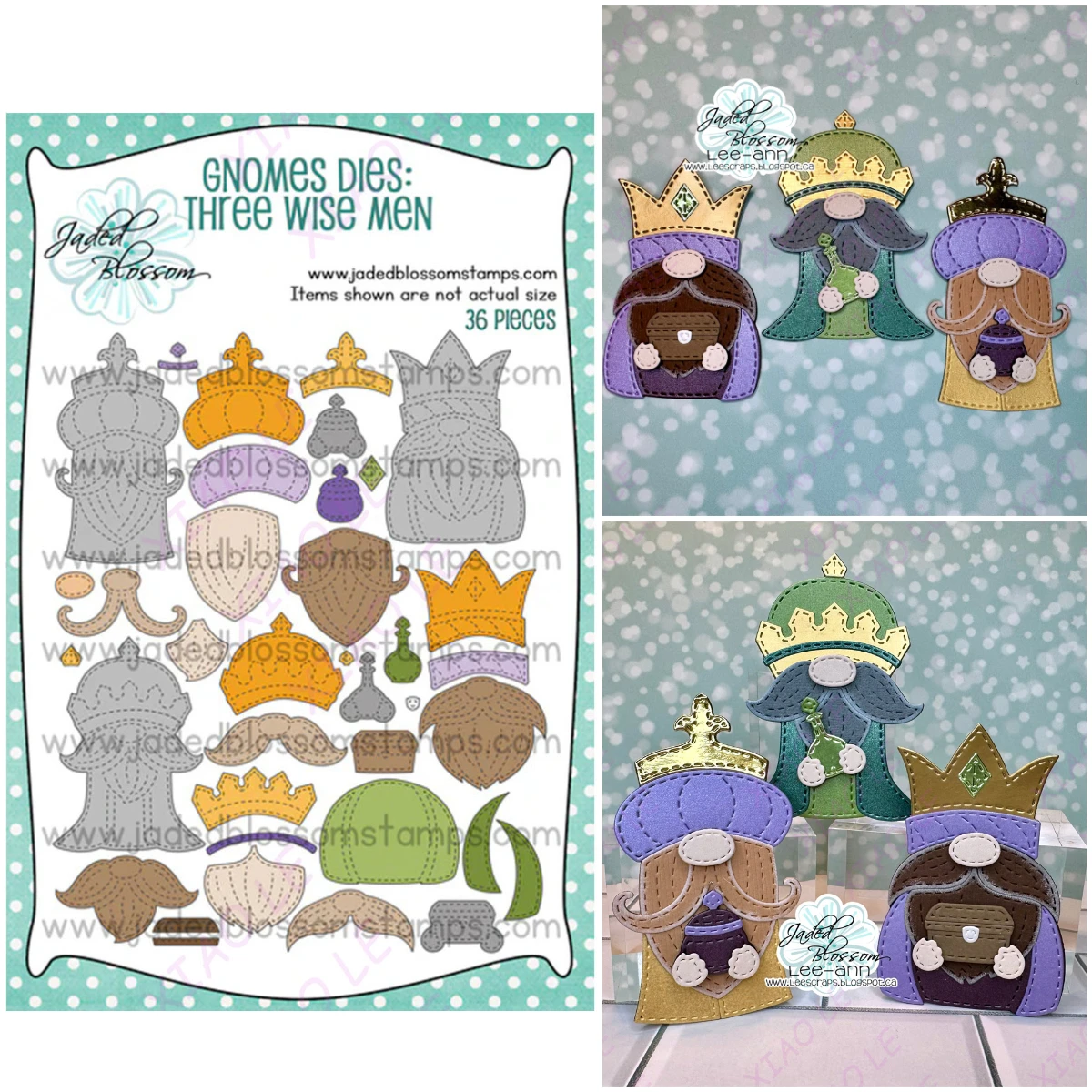 

GNOME DIES: THREE WISE MEN ADD ONS Metal Cutting Die Scrapbook Embossed Paper Card Album Craft Template Cut Die Stencils New