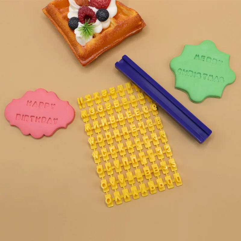 Ceramic Art Alphabet Number Letter Polymer Clay Presser Stamp Embosser Mold Sealing Diy Embossing Pottery Clay Tools image 5