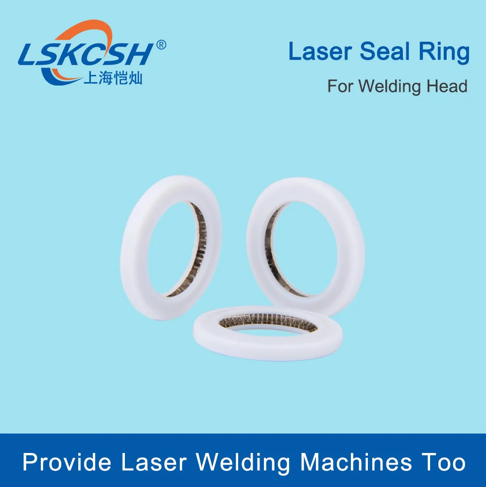 Imagem -05 - Leeouke-anel de Vedação a Laser para Sup 20s 21t 22c Lente de Proteção de Cabeça de Laser O-ring Washer 21x15x2 7