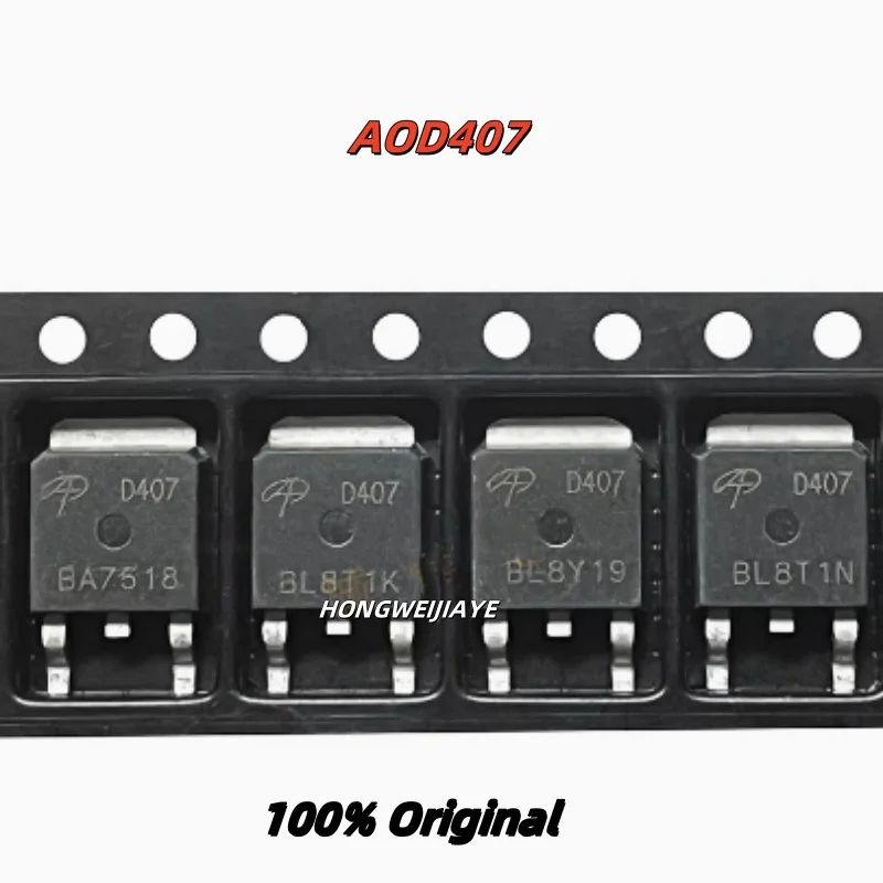 

10PCS 100% New AOD2922 AOD403 AOD4184A AOD407 TO-252 Brand New Original Chips ic