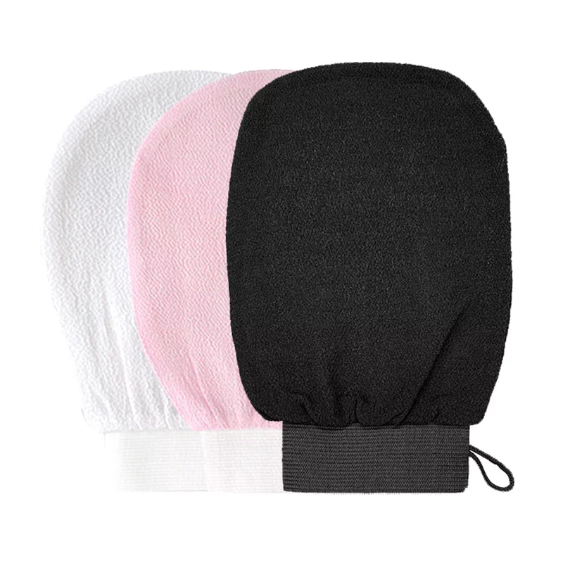 

Массажные отшелушивающие перчатки для очищения и глубокого очищения кожи, для удаления омертвевшей кожи, многоцветные, прочные, для душа